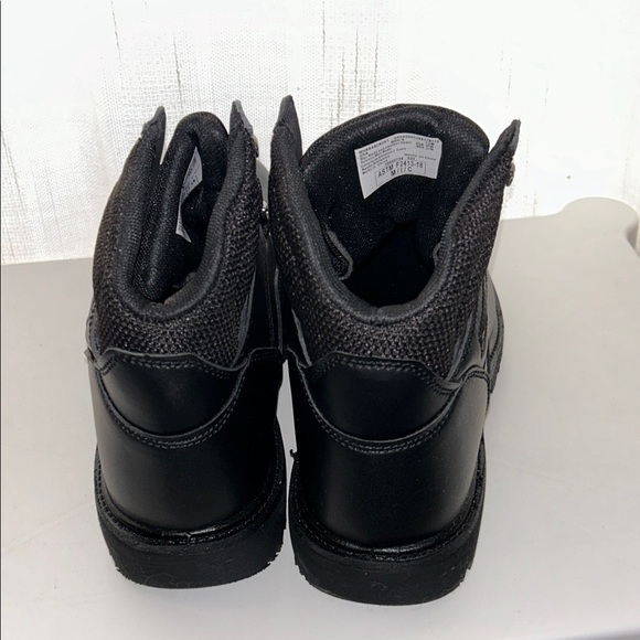 NWT Brahma Steel Toe Boots Black, Men 13W Oil Slip Resistant-Leather-MNBR46DP003 - Picture 6 of 8